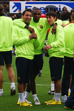 Jeffrén, Abidal és Bojan