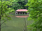 Boathouse on Standing Stone Lake