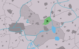 Lokaasje Noarburgum yn de gemeente Tytsjerksteradiel