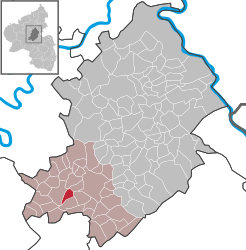 Niedersohren – Mappa