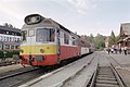 Train en gare de Tatranská Lomnica