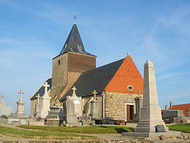 The church of Bazinghen