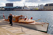 Den kongelige chalup ved Operaen på Holmen.