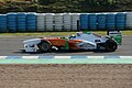 Testing at Jerez, February