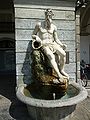 La fontaine du Buthier, place Émile Chanoux, à Aoste