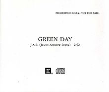 Description de l'image Green Day J.A.R. US promo CD.jpg.