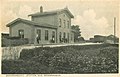 Het oude station tussen 1925 en 1935