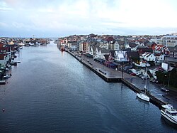 Pohled na Haugesund