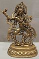 Tanzende Vajra-Yogini aus vergoldeter Bronze, Nepal, Honolulu Museum of Art (18. Jh.)