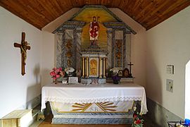 Intérieur de la chapelle Saint-Blaise.