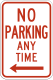 No parking