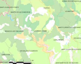 La Grand-Combe - Localizazion