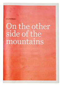 The newsprint "On the Other Side of the Mountains"