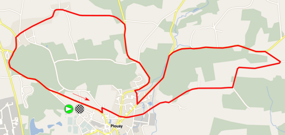 Circuit final, 11,7 km, parcouru 2 fois