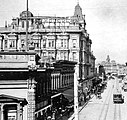 Hamburger's People's Store after construction of and expansion into the Philips Block, Spring Street ca. 1890s