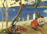 Paul Gauguin, Sea Side II, 1887