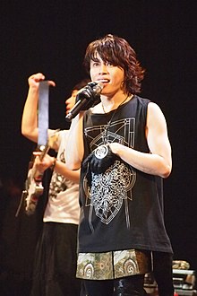 Takanori Nishikawa en concert - Otakon 2013.jpg