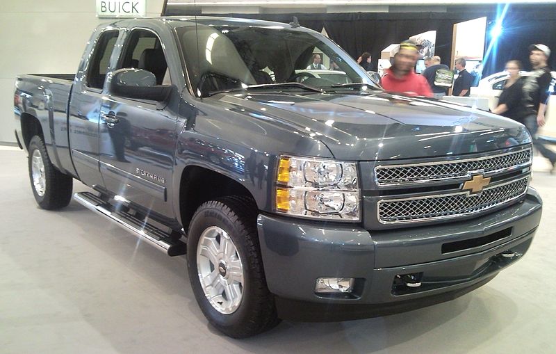 File:'12 Chevrolet Silverado 1500 LTZ Extended Cab (MIAS '12).jpg