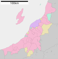 浄興寺の位置（新潟県内）