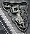 Detail from west wall at Nidaros Cathedral