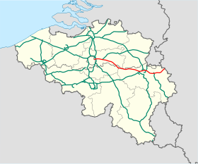 Image illustrative de l’article Autoroute A3 (Belgique)