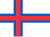 Flagge der Färöer