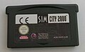 GBA用カートリッジの例:『Sim City 2000』(E)