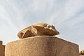 Statue of Khepri in Karnak