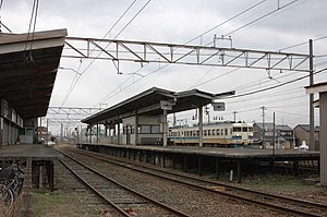 中滑川駅にあった3番線