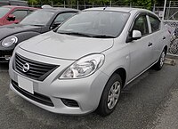 Nissan Latio B (Japan; pre-facelift)