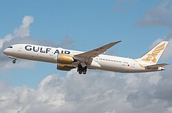 Boeing 787-9 der Gulf Air