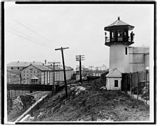 Old cell block, c. 1938