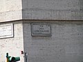 A marble sign on a building along the Via della Conciliazione, with the date of the signing of the Lateran Treaties.