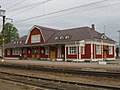 La gare ferroviaire de Priozersk