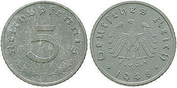 5 RPf, 1948;