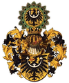 Wappen Niederschlesiens in der österreichisch-ungarischen Wappenrolle von Hugo Ströhl von 1890