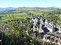 Vue du village depuis le château