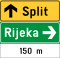 D05 Preliminary direction indicator