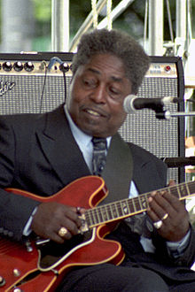 Shines performing at the 1991 Chicago Blues Festival