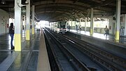 Panoramic view of the station
