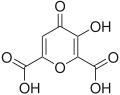 Acid meconic (3-hidroxi-4-oxo-4H-piran-2,6-dicarboxilic)