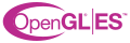 Description de l'image OpenGL ES logo (Nov14).svg.