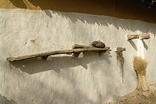 Adobe wall, Umaria district, Madhya Pradesh, India.jpg