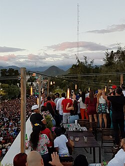 People in Bani, Dominican Republic town.