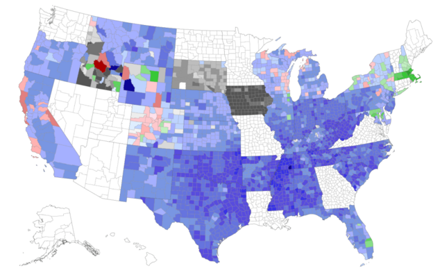 Results by county