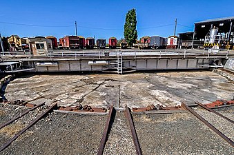 Goulburn Roundhouse i Goulburn, Australien.