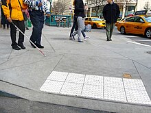 Step-Safe ADA Compliant Detectable Warning Tile