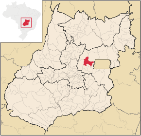 Poziția localității Cocalzinho de Goiás