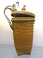 Carrying bag with a rattan cover from Vietnam