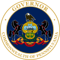 Seal of the governor of Pennsylvania (variant)[14]